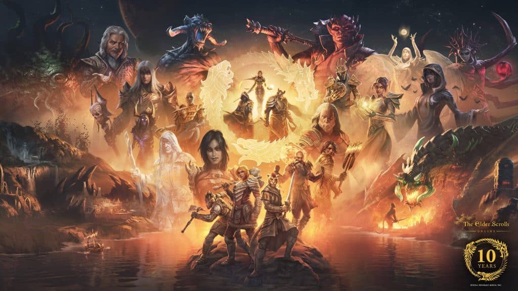 10 lat Elder Scrolls Online: Od TESO do globalnego fenomenu 2024-12-10