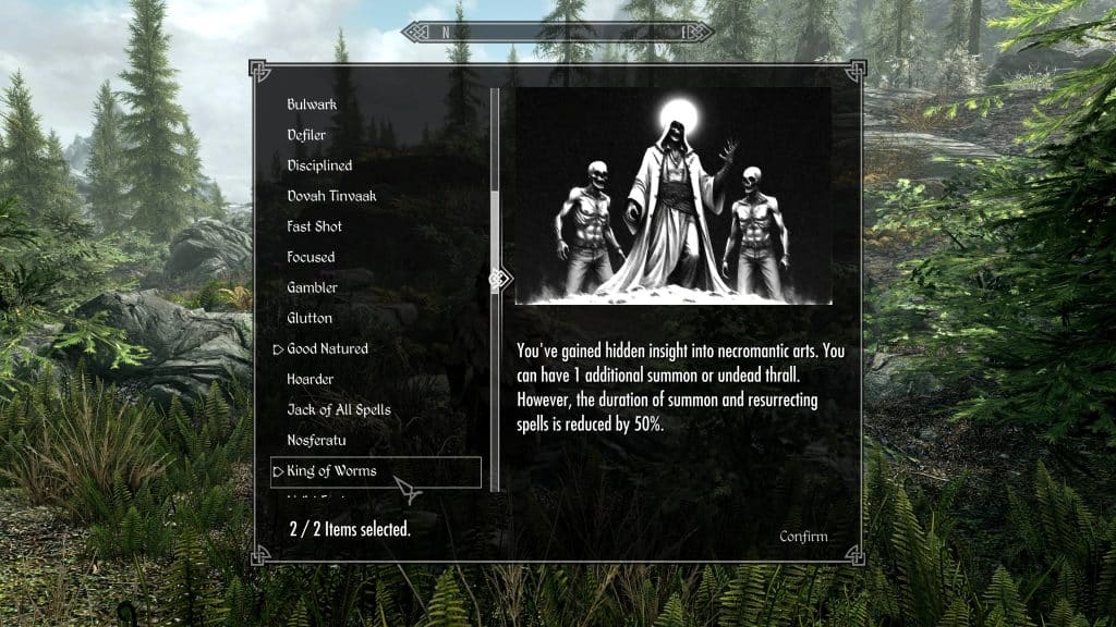 Biggie Traits w Skyrim